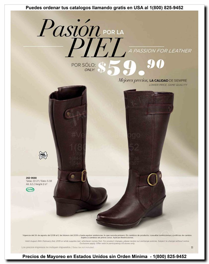 Llamanos al 1(800) 825-9452<br>Catalogos USA<br>(11 of 59)