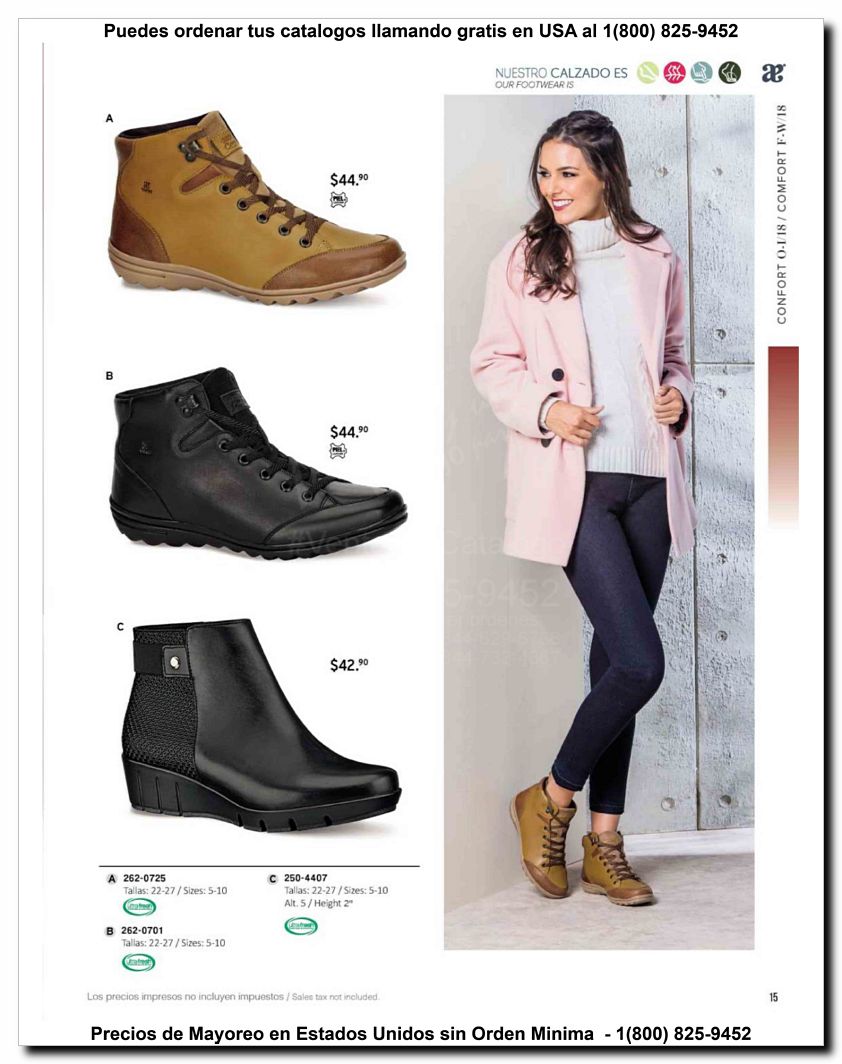 Llamanos al 1(800) 825-9452<br>Catalogos USA<br>(15 of 59)