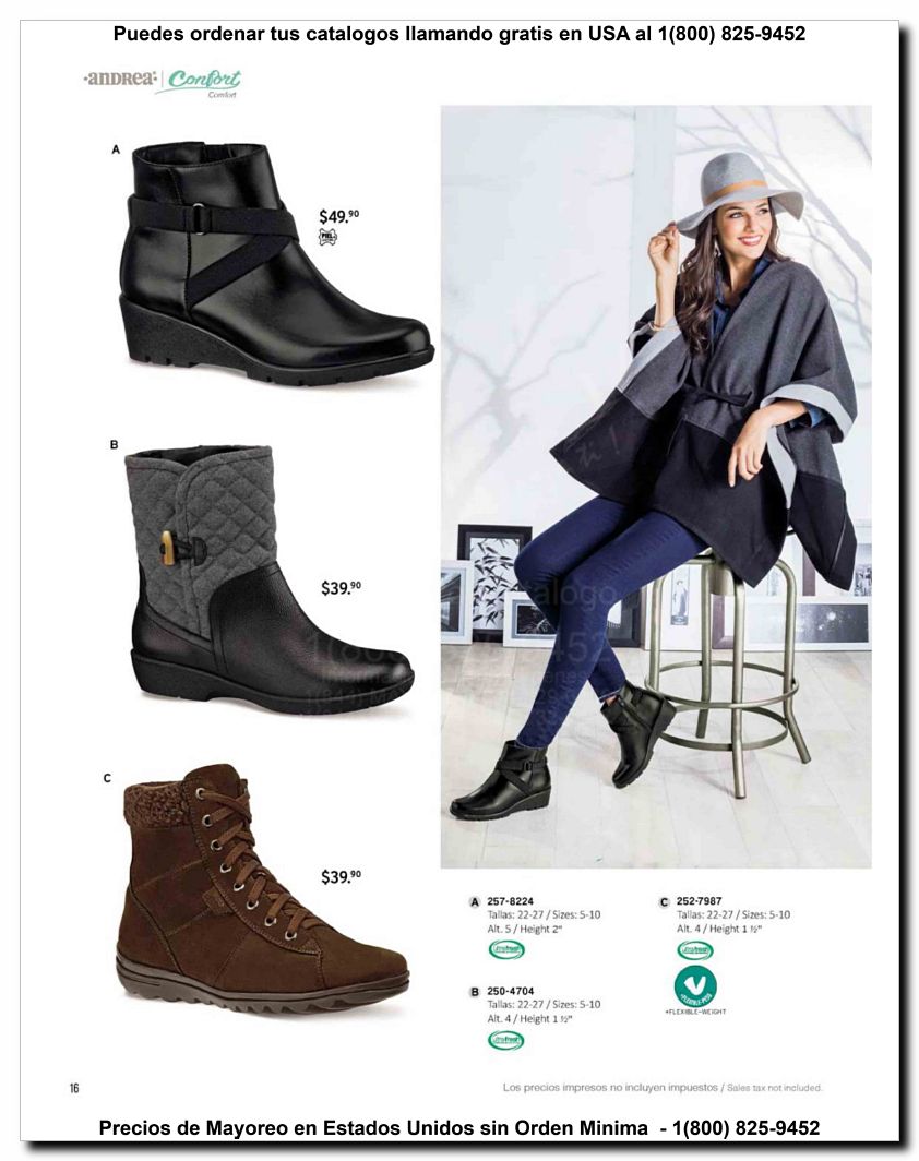 Llamanos al 1(800) 825-9452<br>Catalogos USA<br>(16 of 59)