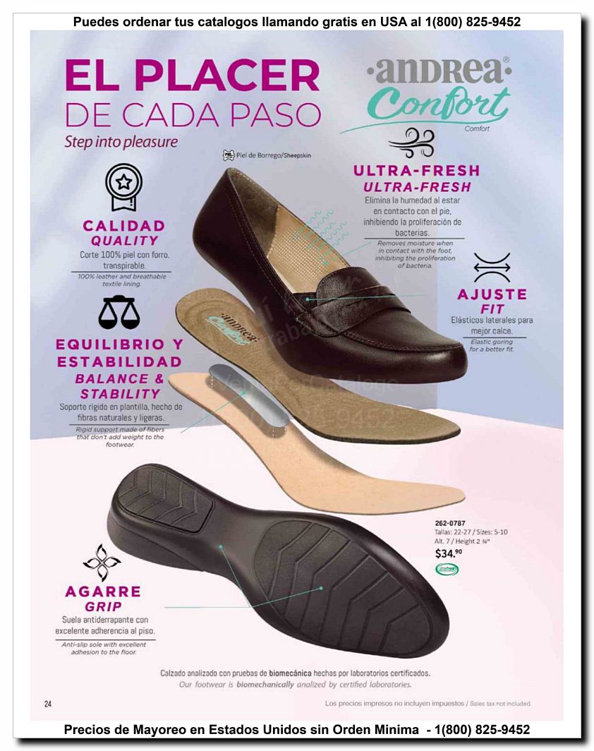 Llamanos al 1(800) 825-9452<br>Catalogos USA<br>(24 of 59)