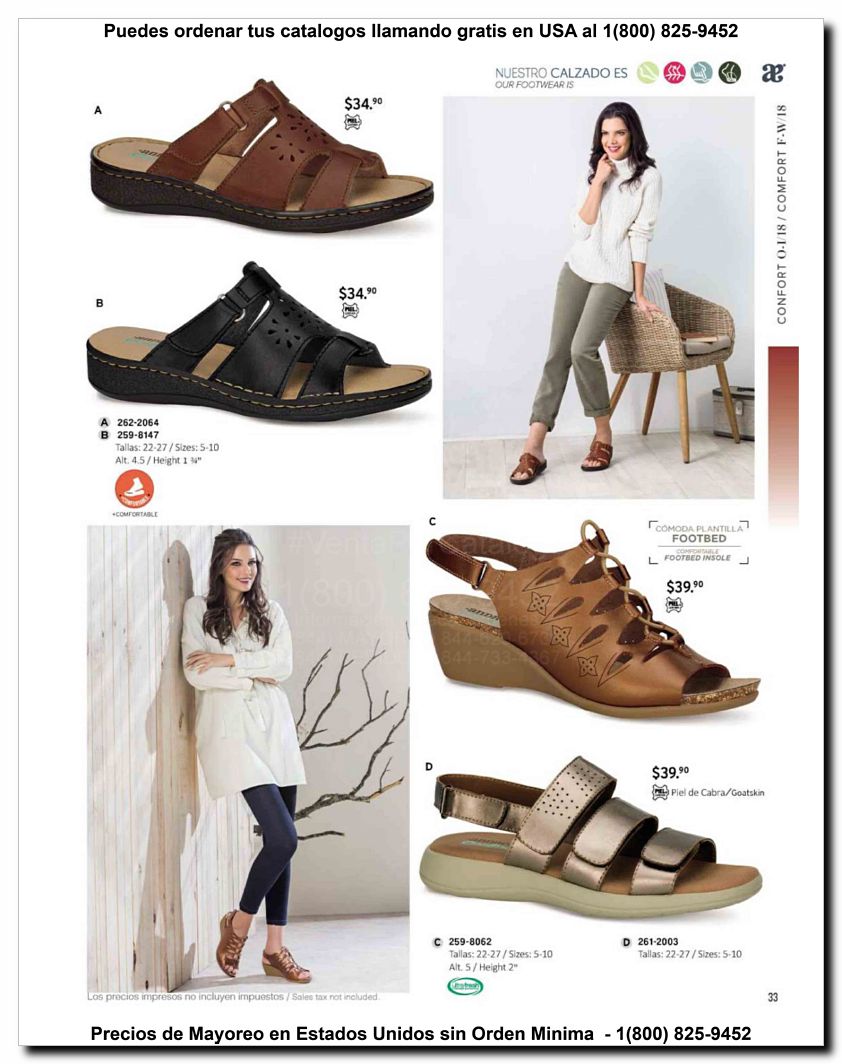Llamanos al 1(800) 825-9452<br>Catalogos USA<br>(33 of 59)