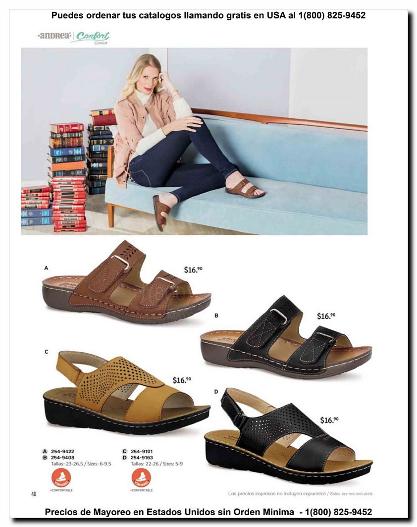Llamanos al 1(800) 825-9452<br>Catalogos USA<br>(40 of 59)