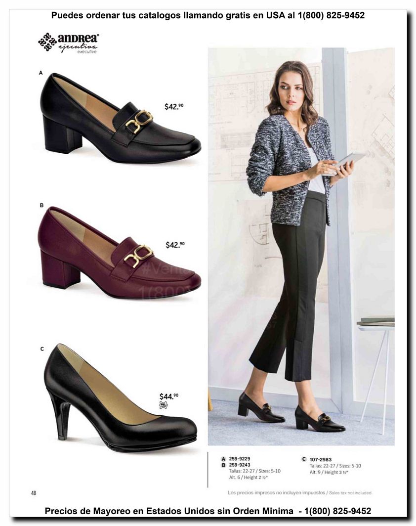 Llamanos al 1(800) 825-9452<br>Catalogos USA<br>(48 of 59)