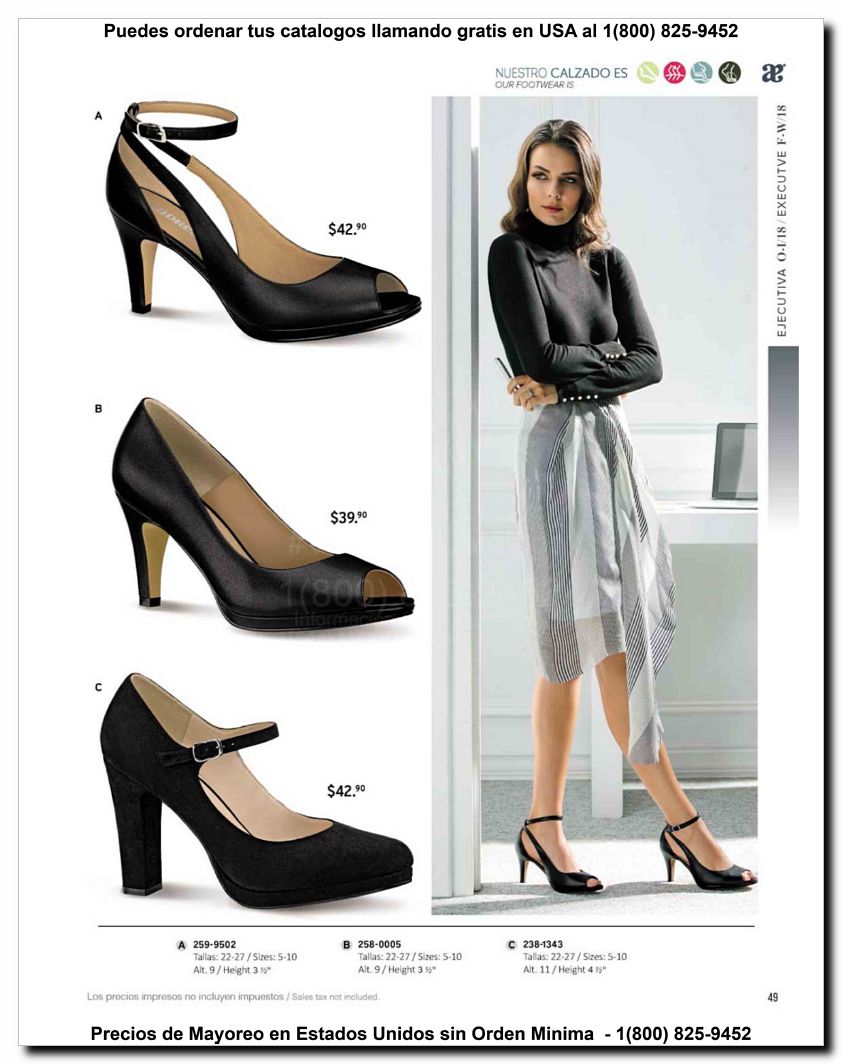 Llamanos al 1(800) 825-9452<br>Catalogos USA<br>(49 of 59)