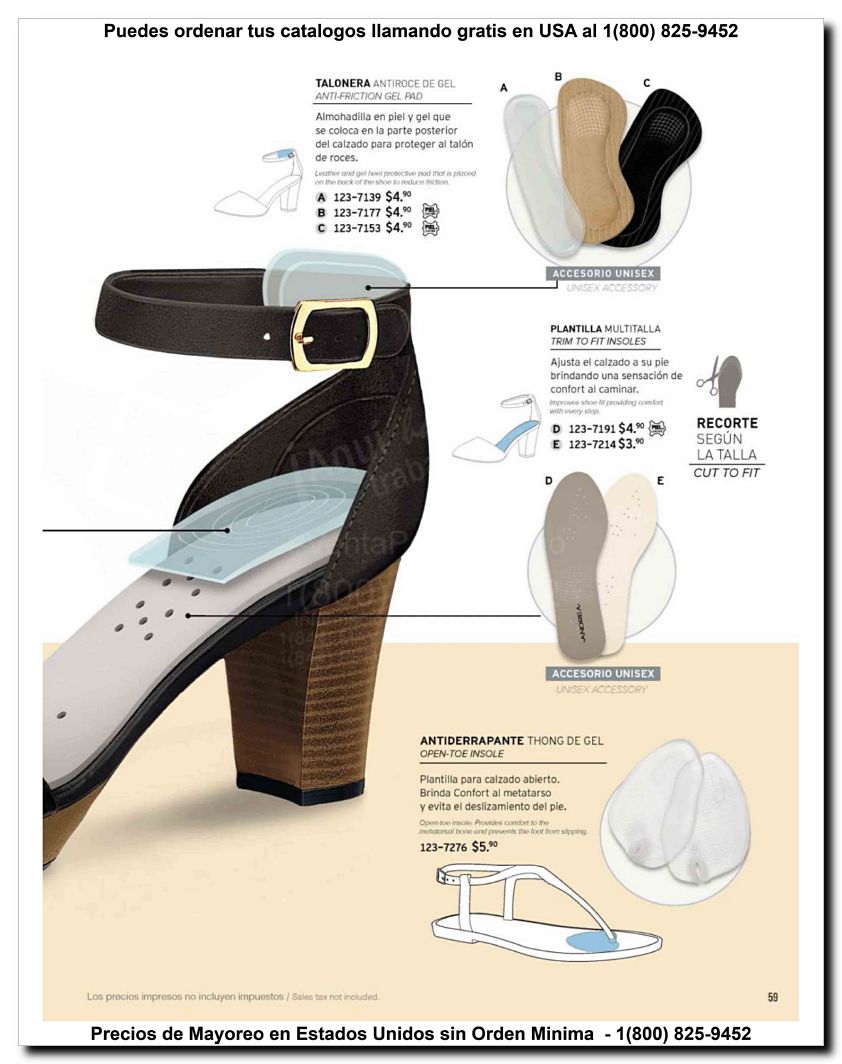 Llamanos al 1(800) 825-9452<br>Catalogos USA<br>(59 of 59)
