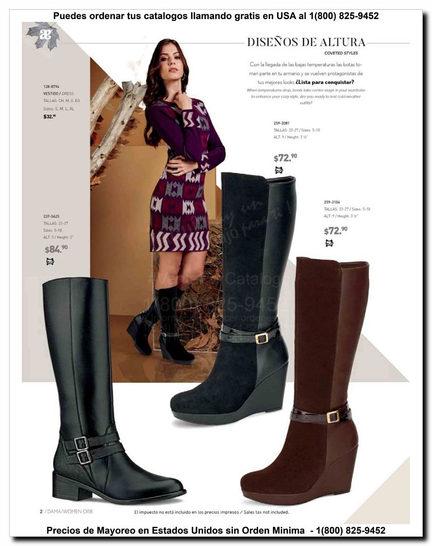 Llamanos al 1(800) 825-9452<br>Catalogos USA<br>(2 of 187)
