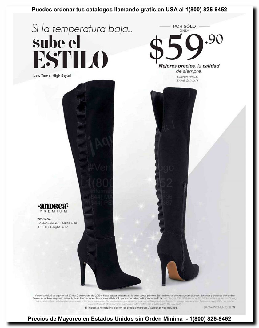 Llamanos al 1(800) 825-9452<br>Catalogos USA<br>(5 of 187)