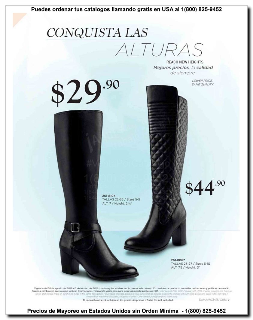 Llamanos al 1(800) 825-9452<br>Catalogos USA<br>(7 of 187)