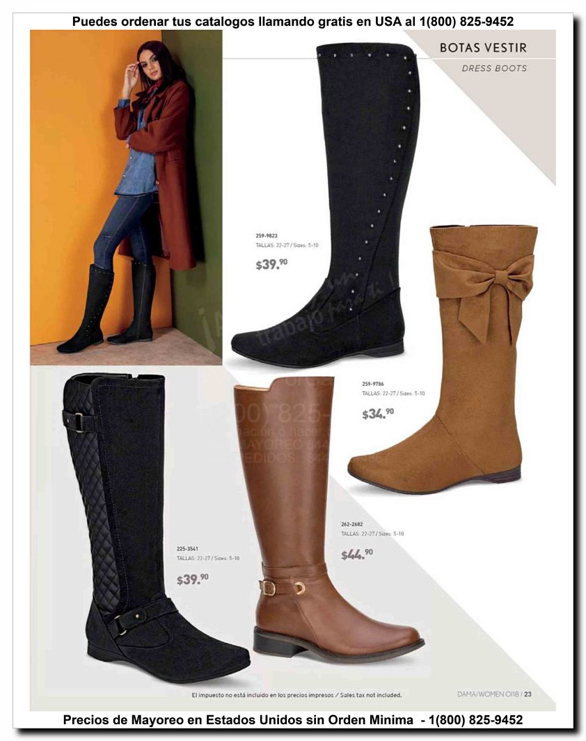 Llamanos al 1(800) 825-9452<br>Catalogos USA<br>(23 of 187)