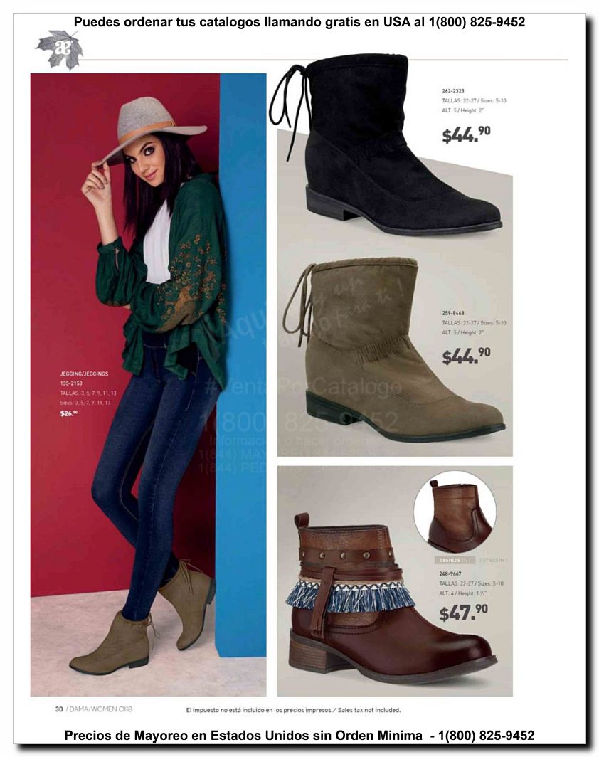 Llamanos al 1(800) 825-9452<br>Catalogos USA<br>(30 of 187)