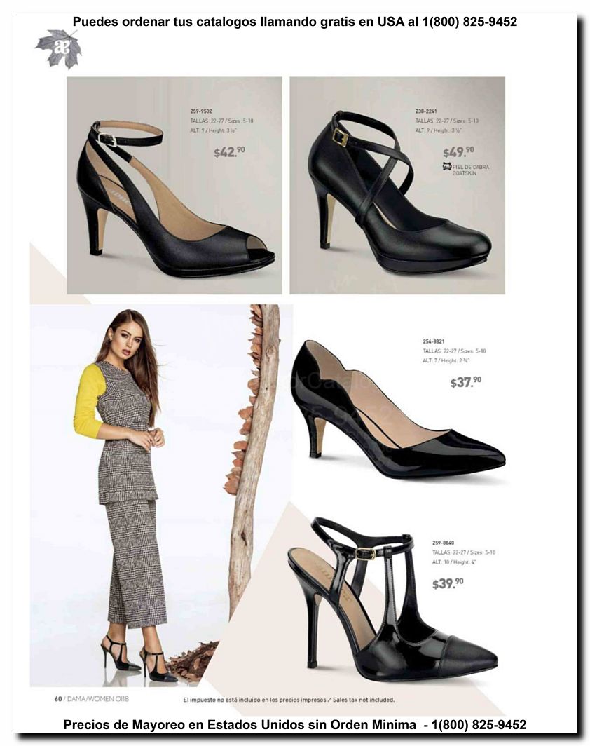 Llamanos al 1(800) 825-9452<br>Catalogos USA<br>(60 of 187)