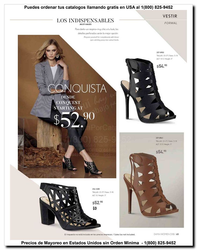 Llamanos al 1(800) 825-9452<br>Catalogos USA<br>(65 of 187)