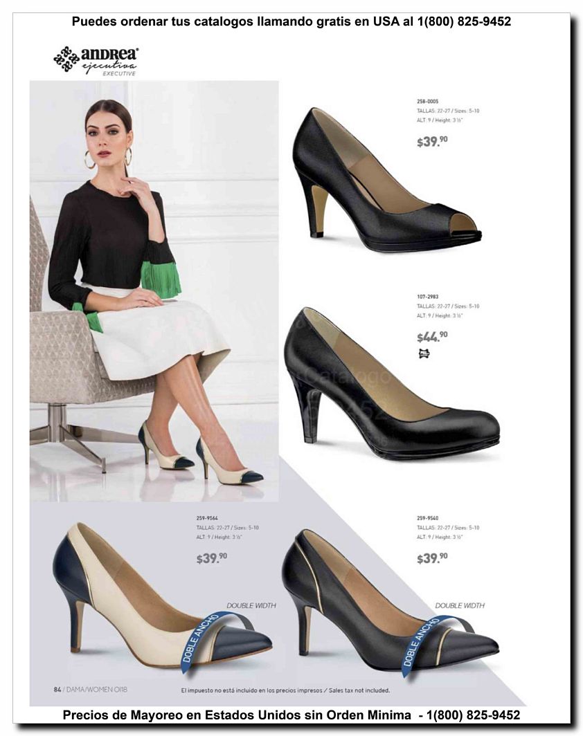 Llamanos al 1(800) 825-9452<br>Catalogos USA<br>(84 of 187)