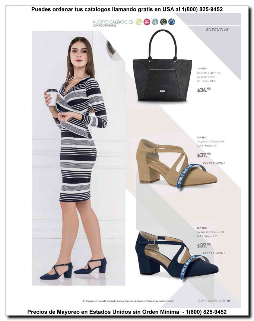 Llamanos al 1(800) 825-9452<br>Catalogos USA<br>(89 of 187)
