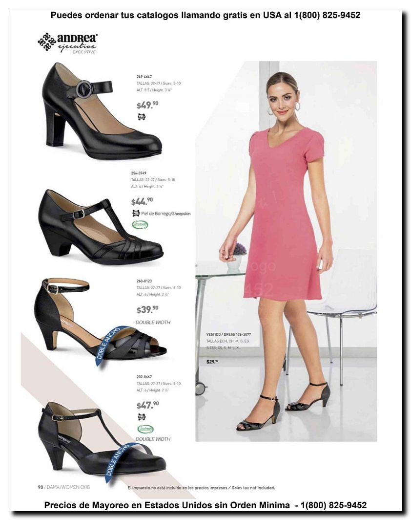 Llamanos al 1(800) 825-9452<br>Catalogos USA<br>(90 of 187)