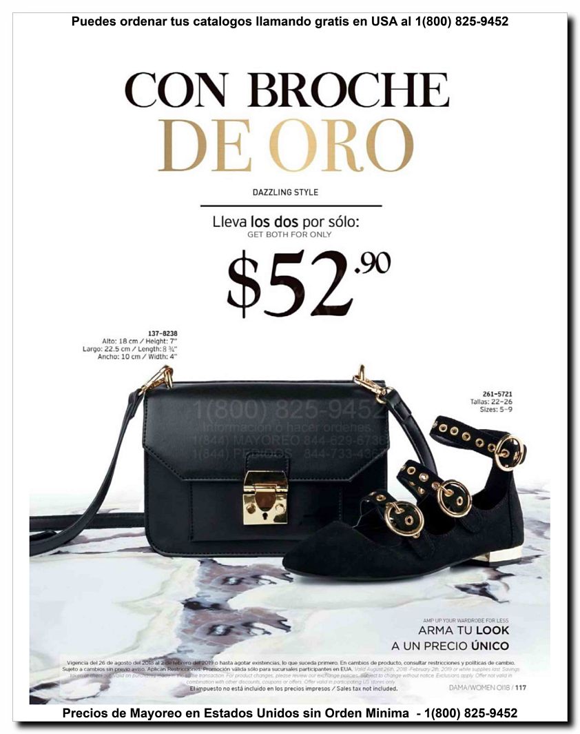 Llamanos al 1(800) 825-9452<br>Catalogos USA<br>(117 of 187)
