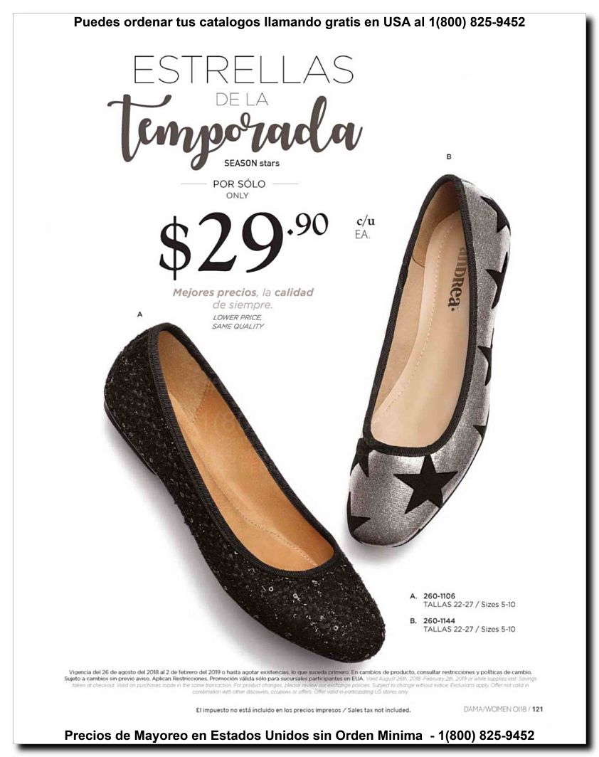 Llamanos al 1(800) 825-9452<br>Catalogos USA<br>(121 of 187)