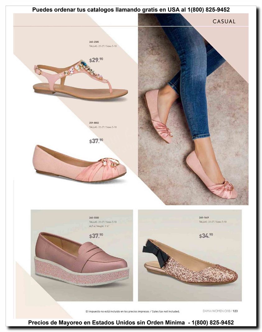 Llamanos al 1(800) 825-9452<br>Catalogos USA<br>(123 of 187)