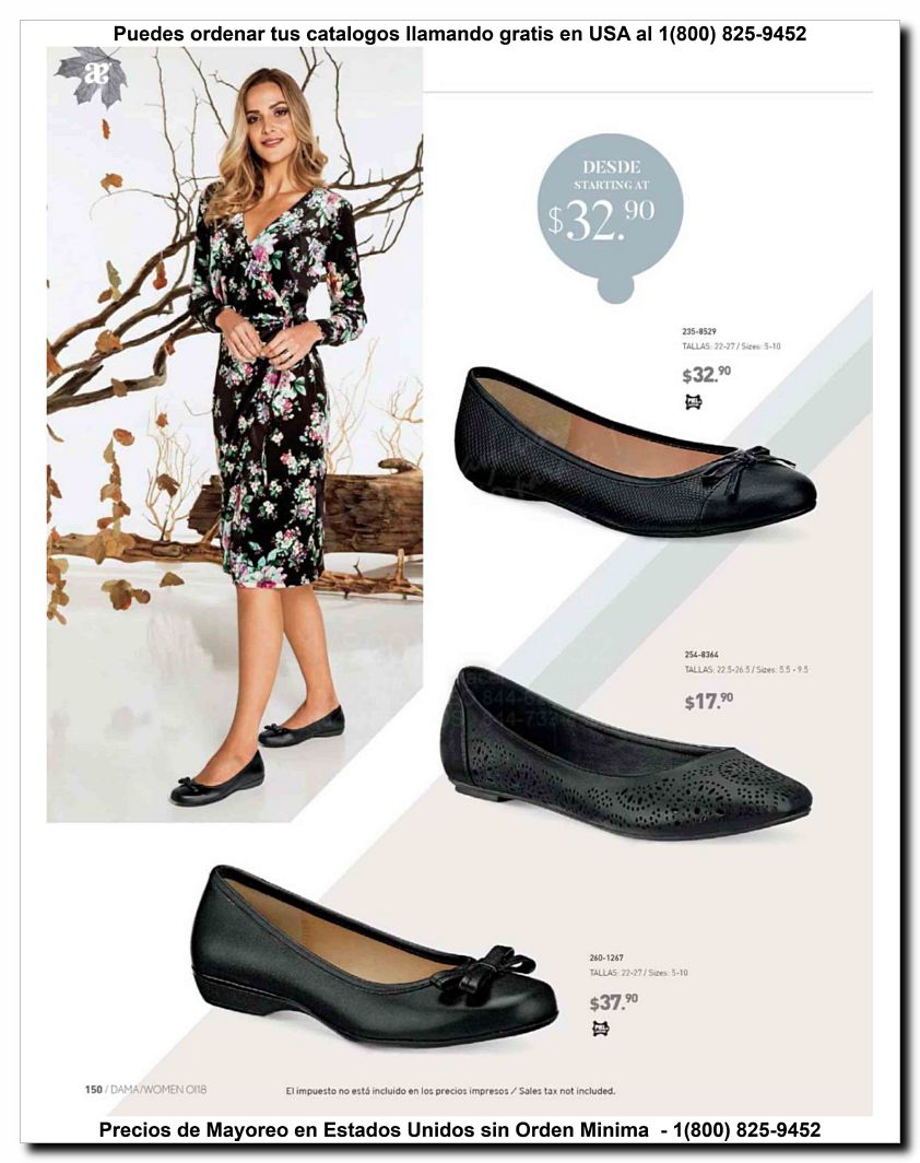 Llamanos al 1(800) 825-9452<br>Catalogos USA<br>(150 of 187)