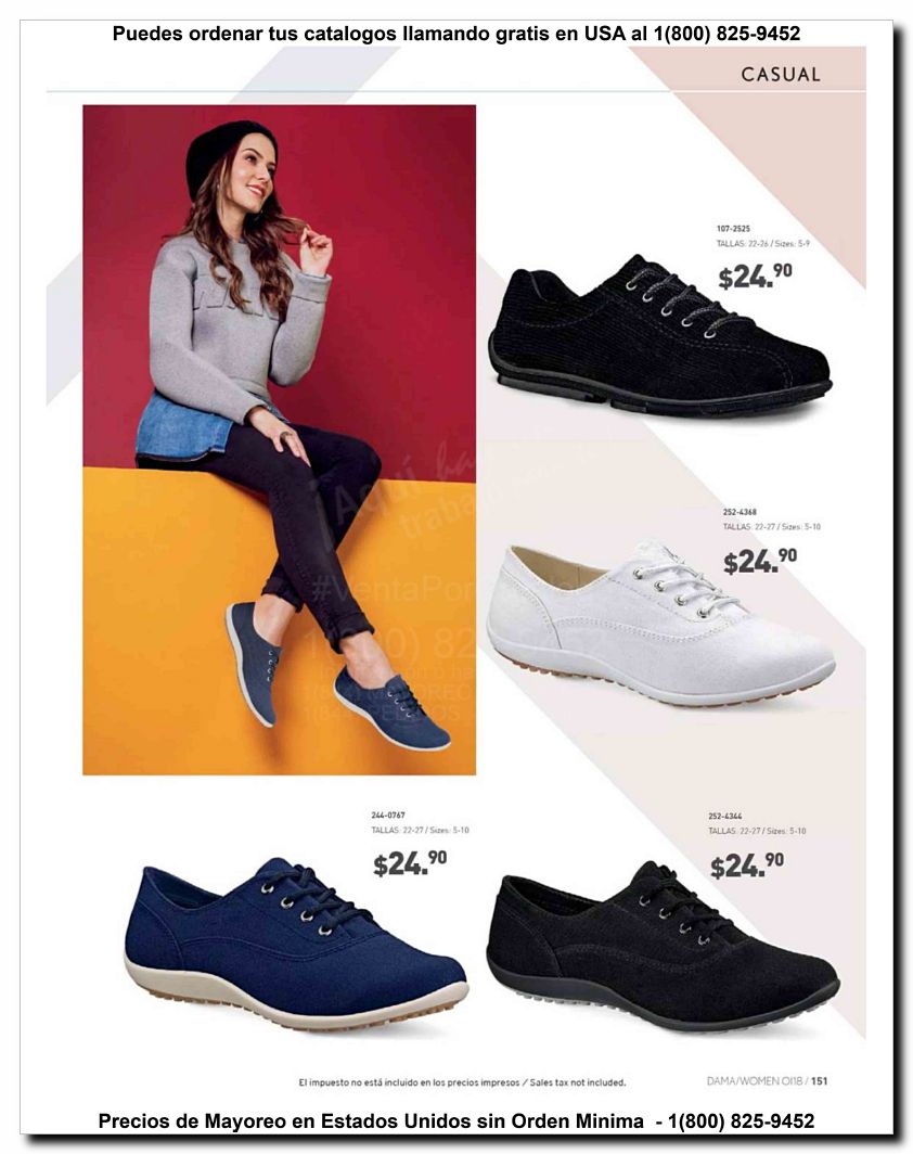 Llamanos al 1(800) 825-9452<br>Catalogos USA<br>(151 of 187)