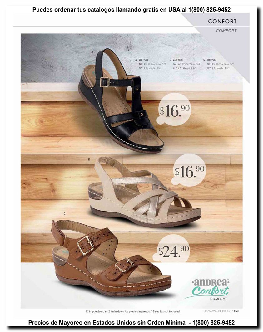 Llamanos al 1(800) 825-9452<br>Catalogos USA<br>(153 of 187)