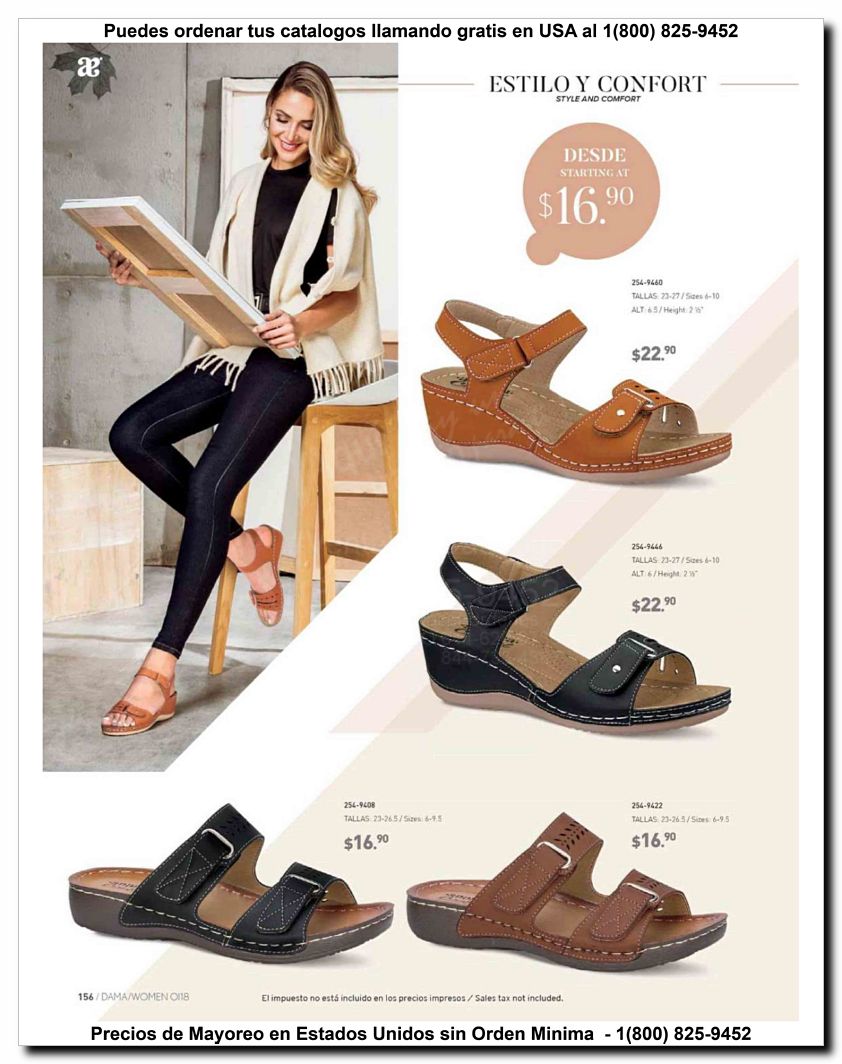 Llamanos al 1(800) 825-9452<br>Catalogos USA<br>(156 of 187)