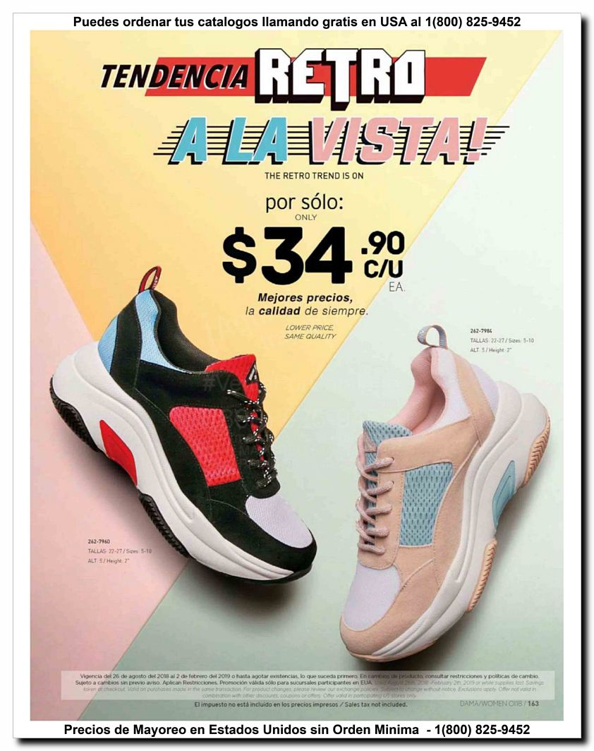 Llamanos al 1(800) 825-9452<br>Catalogos USA<br>(163 of 187)