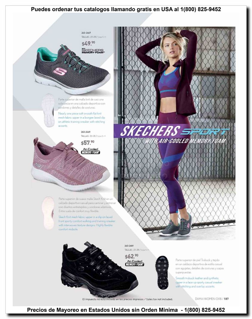 Llamanos al 1(800) 825-9452<br>Catalogos USA<br>(187 of 187)