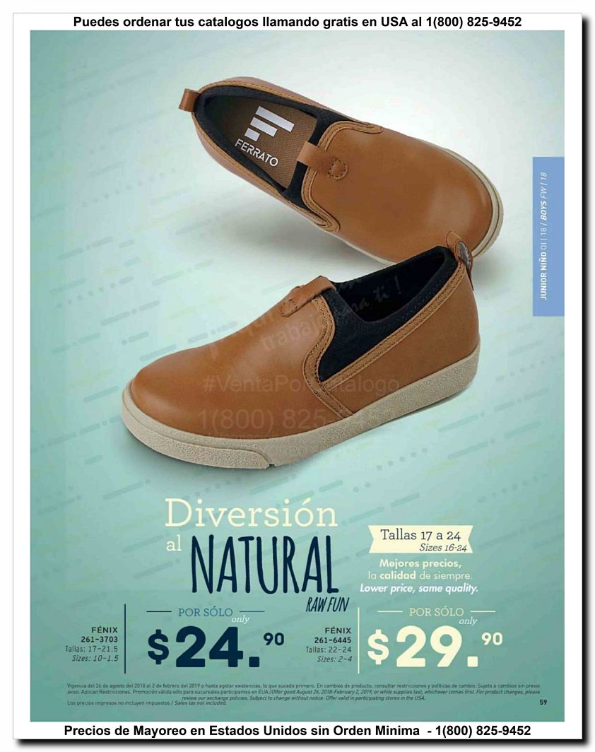 Llamanos al 1(800) 825-9452<br>Catalogos USA<br>(7 of 26)