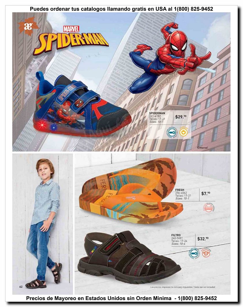 Llamanos al 1(800) 825-9452<br>Catalogos USA<br>(10 of 26)