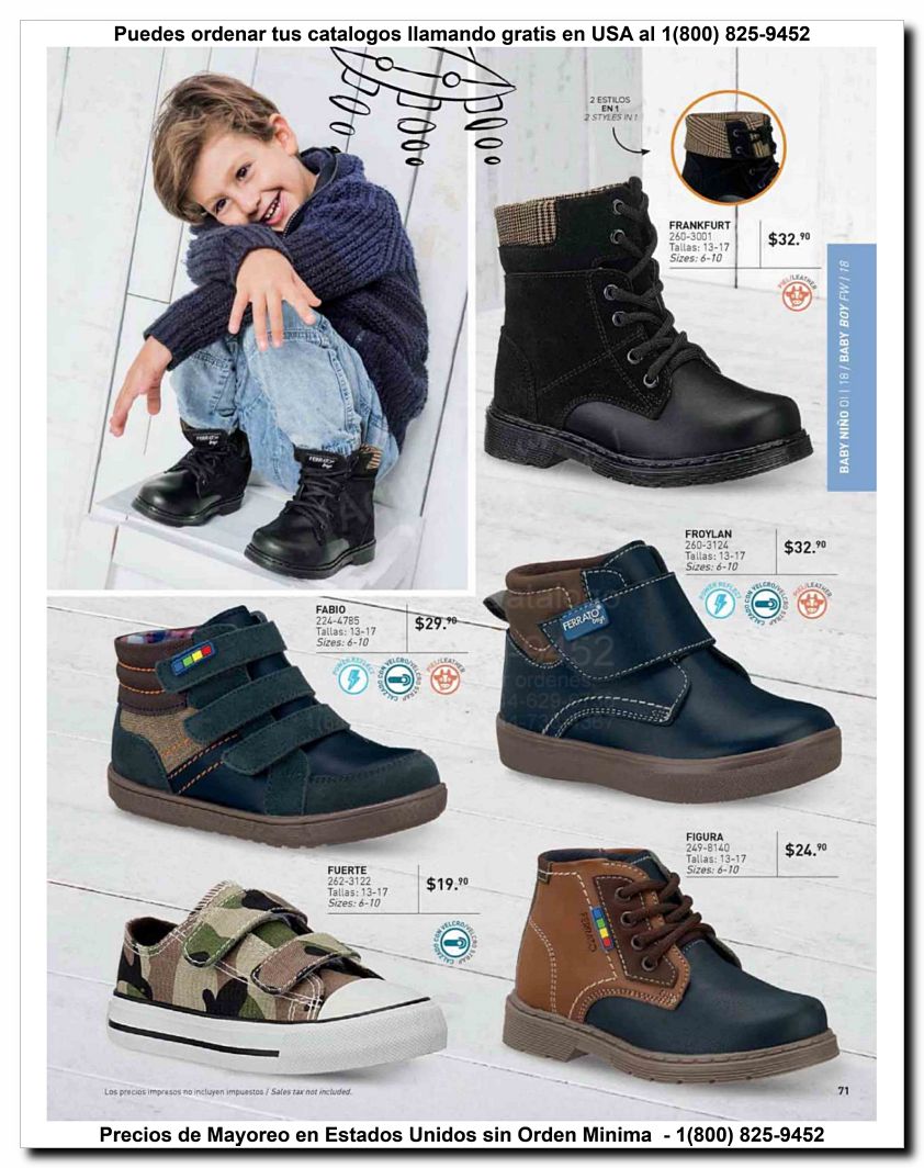 Llamanos al 1(800) 825-9452<br>Catalogos USA<br>(19 of 26)