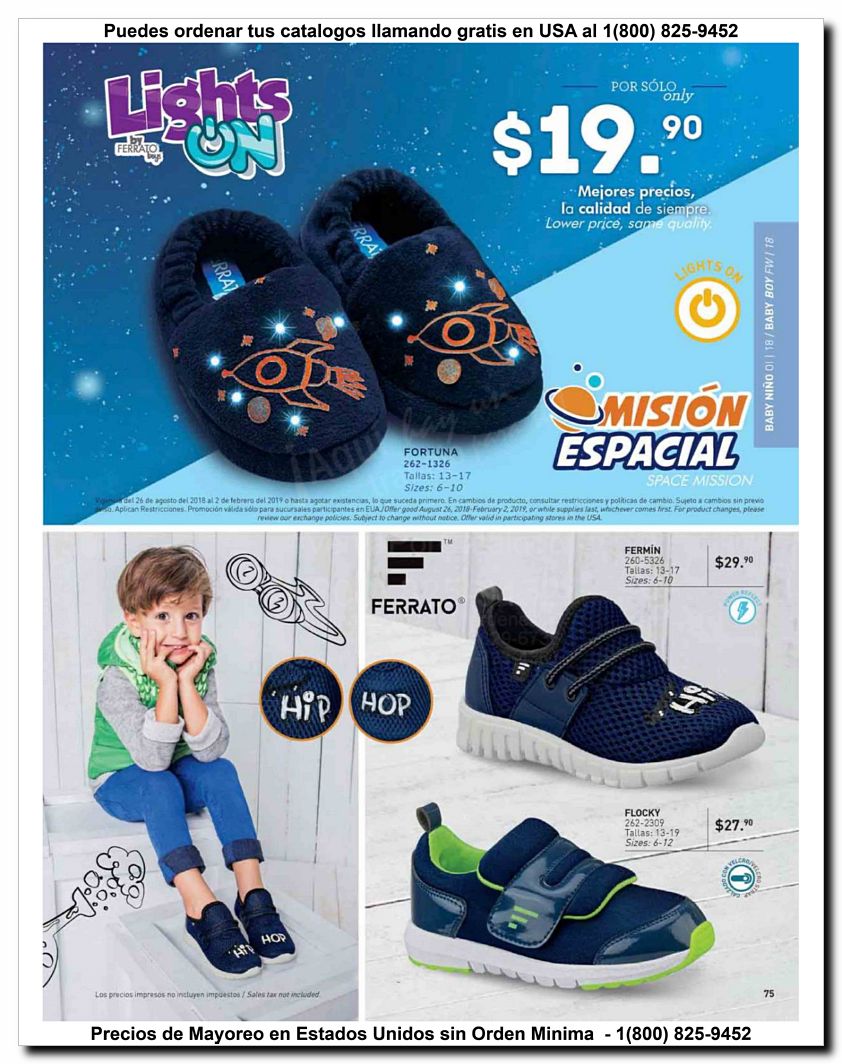 Llamanos al 1(800) 825-9452<br>Catalogos USA<br>(23 of 26)