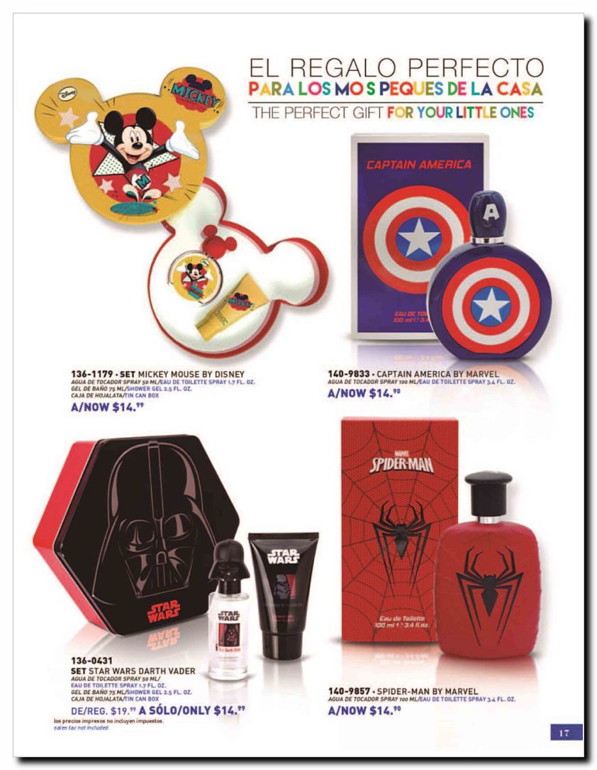 Llamanos al 1(800) 825-9452<br>Catalogos USA<br>(17 of 20)