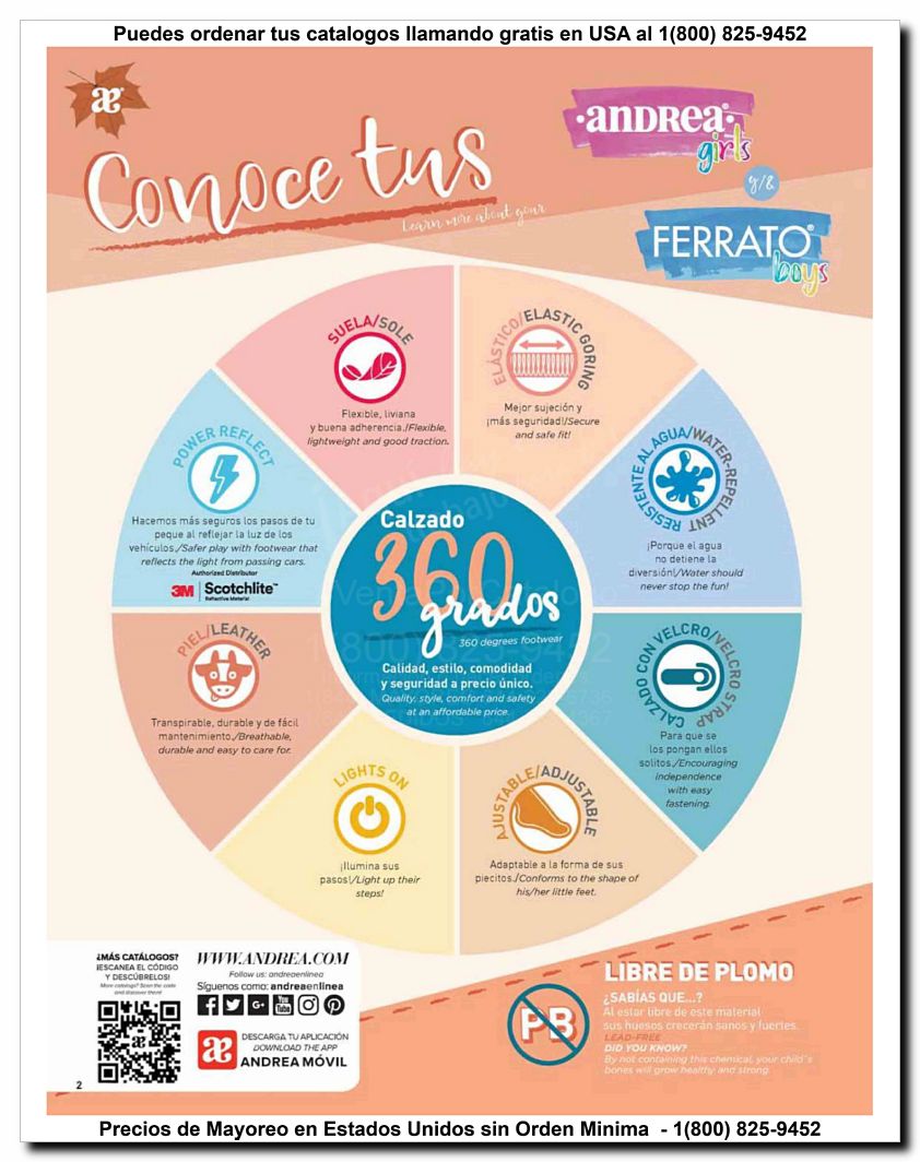 Llamanos al 1(800) 825-9452<br>Catalogos USA<br>(2 of 52)