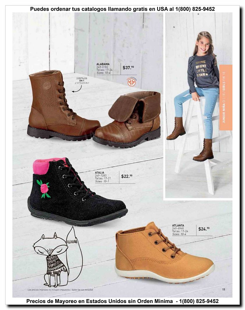 Llamanos al 1(800) 825-9452<br>Catalogos USA<br>(11 of 52)