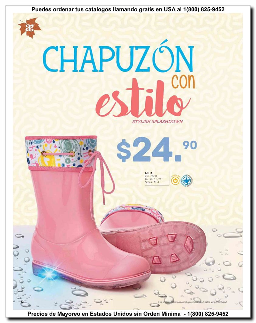 Llamanos al 1(800) 825-9452<br>Catalogos USA<br>(12 of 52)