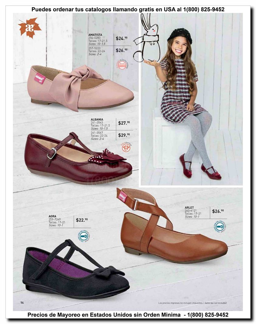 Llamanos al 1(800) 825-9452<br>Catalogos USA<br>(14 of 52)