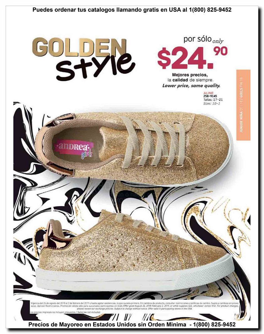 Llamanos al 1(800) 825-9452<br>Catalogos USA<br>(19 of 52)