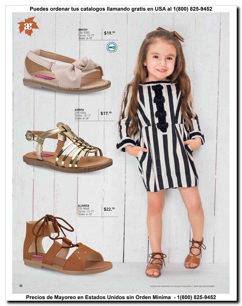 Llamanos al 1(800) 825-9452<br>Catalogos USA<br>(38 of 52)