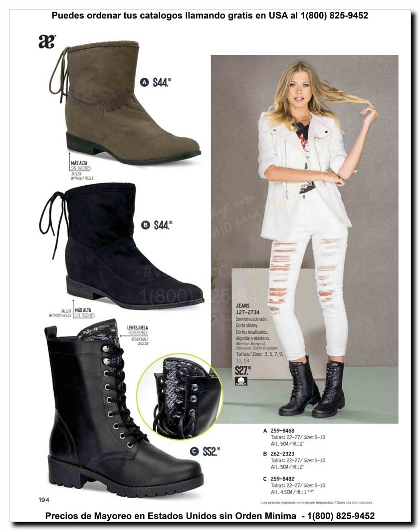 Llamanos al 1(800) 825-9452<br>Catalogos USA<br>(7 of 30)