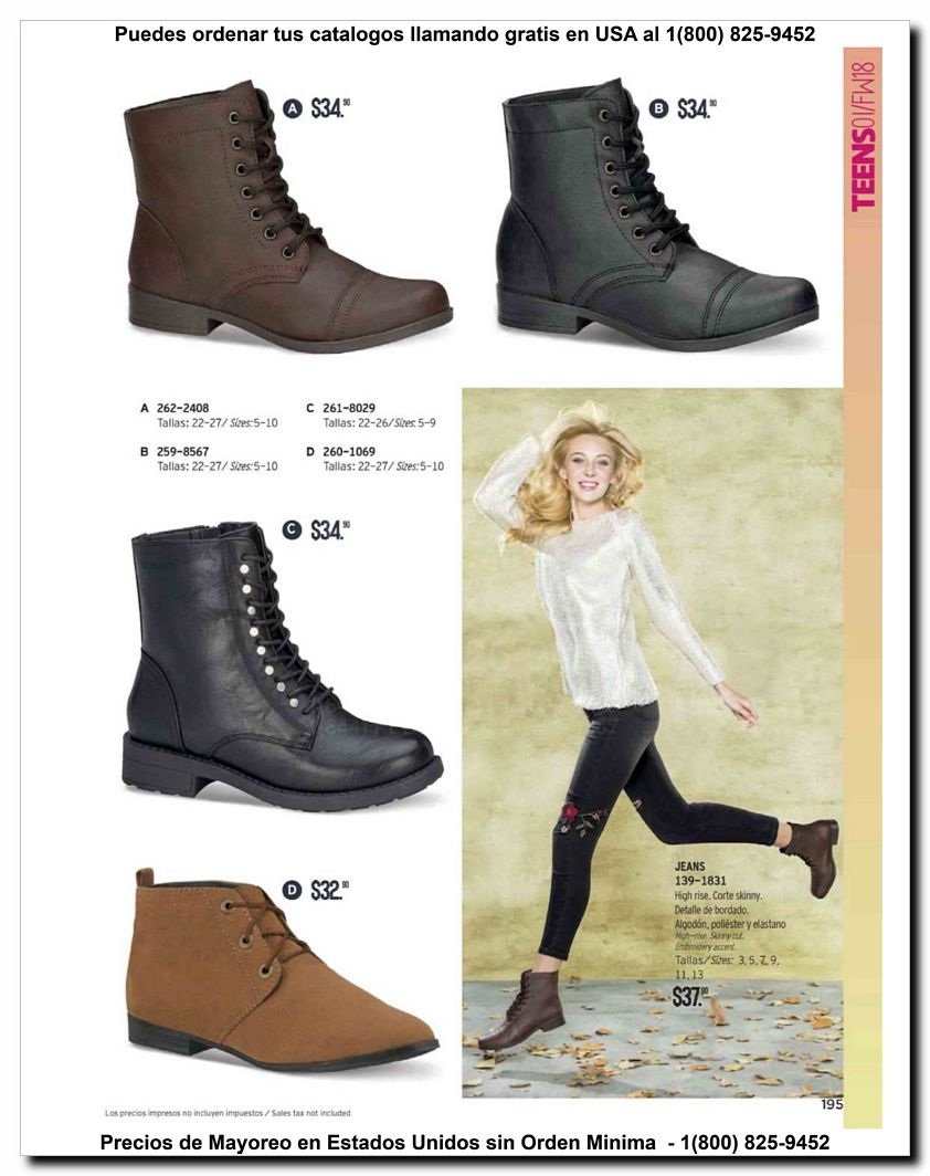 Llamanos al 1(800) 825-9452<br>Catalogos USA<br>(8 of 30)