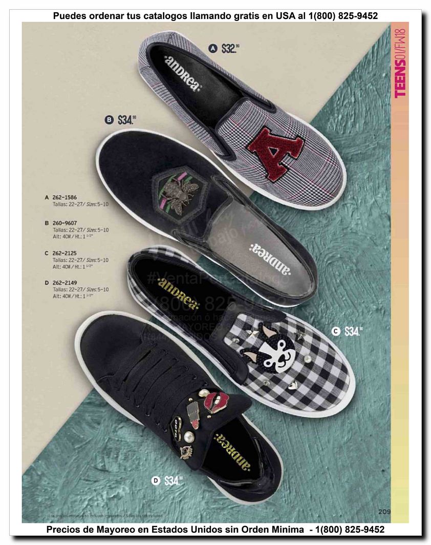 Llamanos al 1(800) 825-9452<br>Catalogos USA<br>(22 of 30)