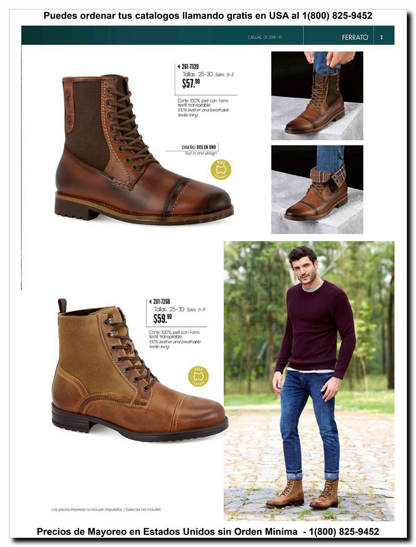 Llamanos al 1(800) 825-9452<br>Catalogos USA<br>(3 of 97)