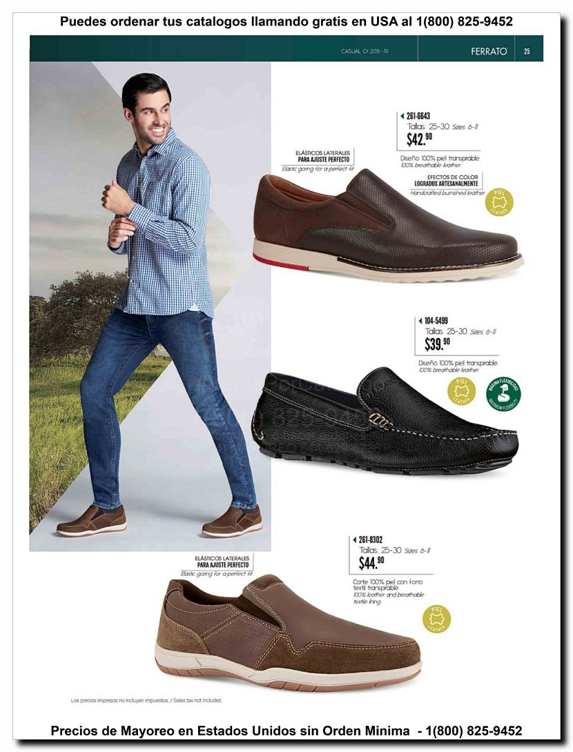 Llamanos al 1(800) 825-9452<br>Catalogos USA<br>(25 of 97)