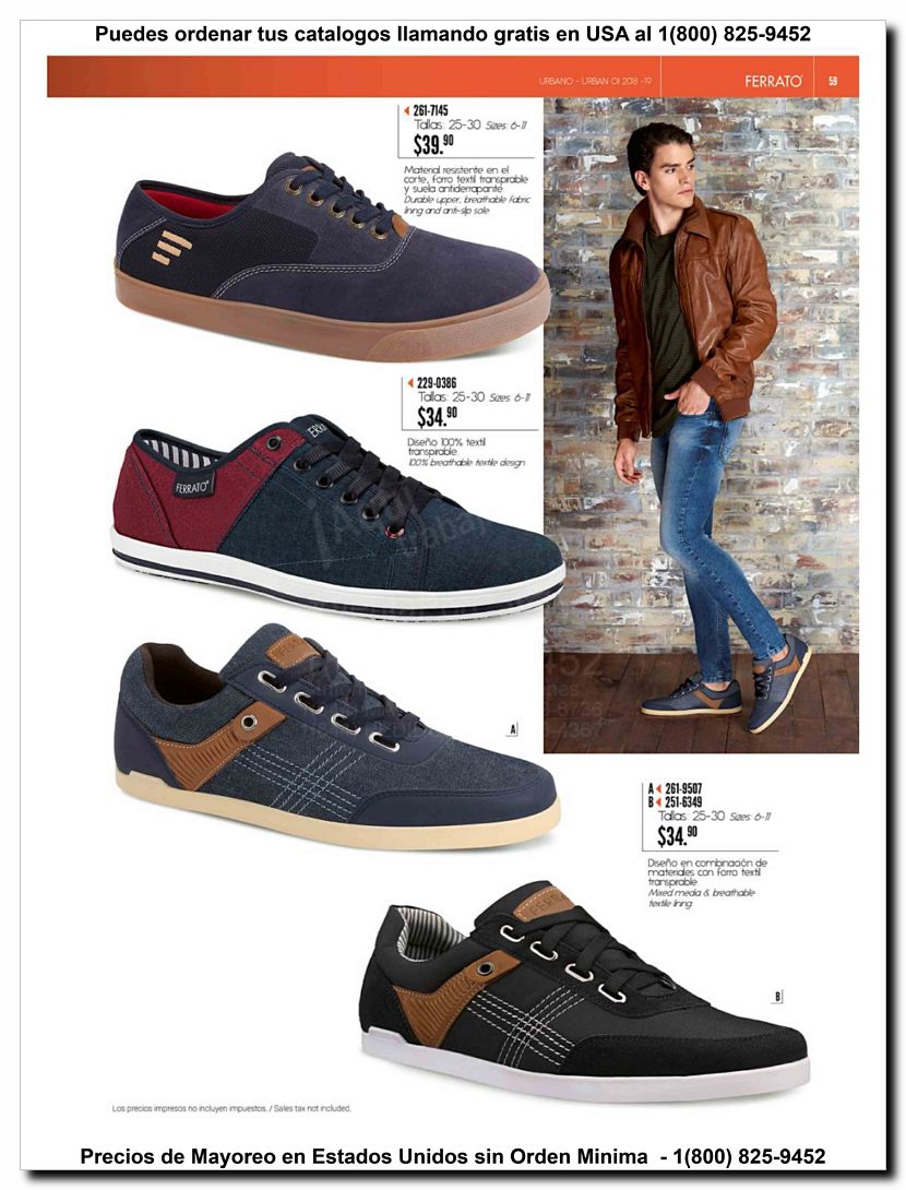 Llamanos al 1(800) 825-9452<br>Catalogos USA<br>(59 of 97)