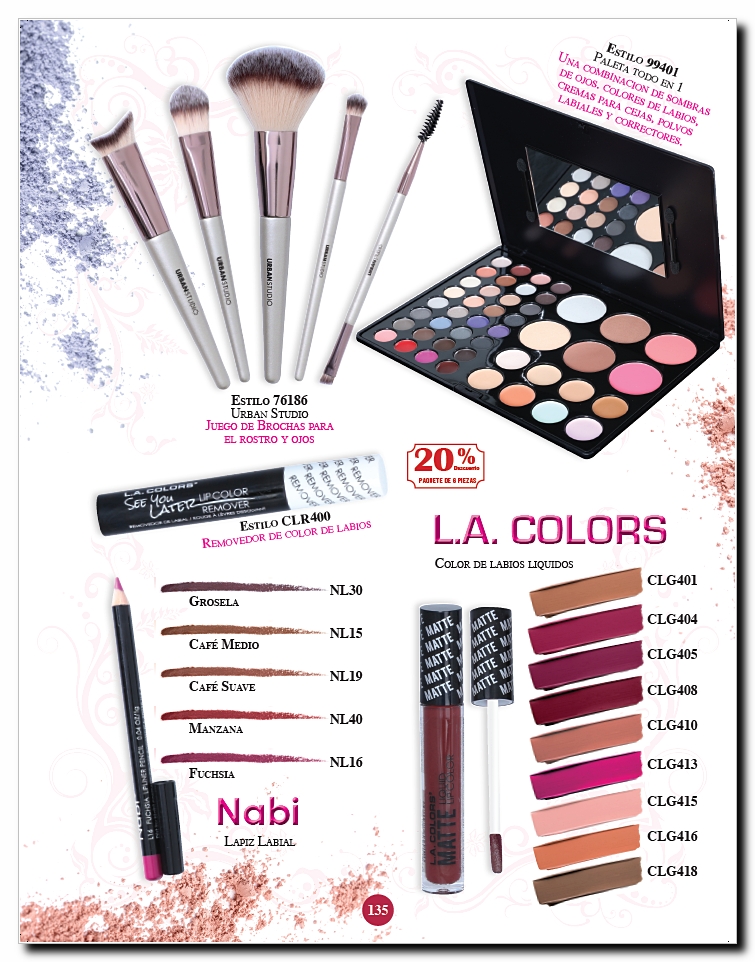 Llamanos al 1(800) 825-9452<br>Catalogos USA<br>(135 of 164)