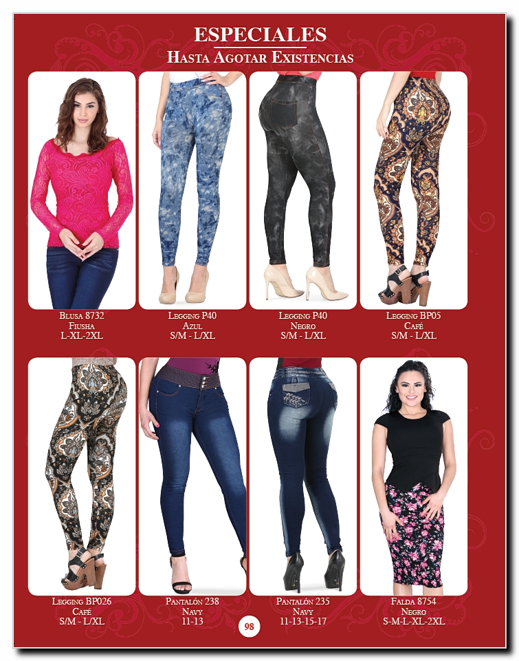 Llamanos al 1(800) 825-9452<br>Catalogos USA<br>(98 of 164)