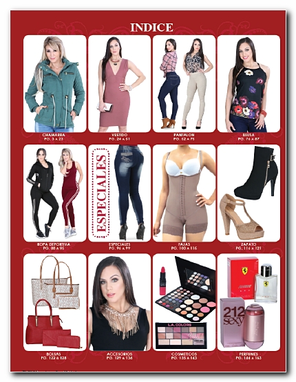 Ropa, Zapatos, Maquillaje y Perfumes