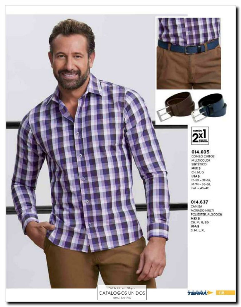 Llamanos al 1(800) 825-9452<br>Catalogos USA<br>(119 of 163)