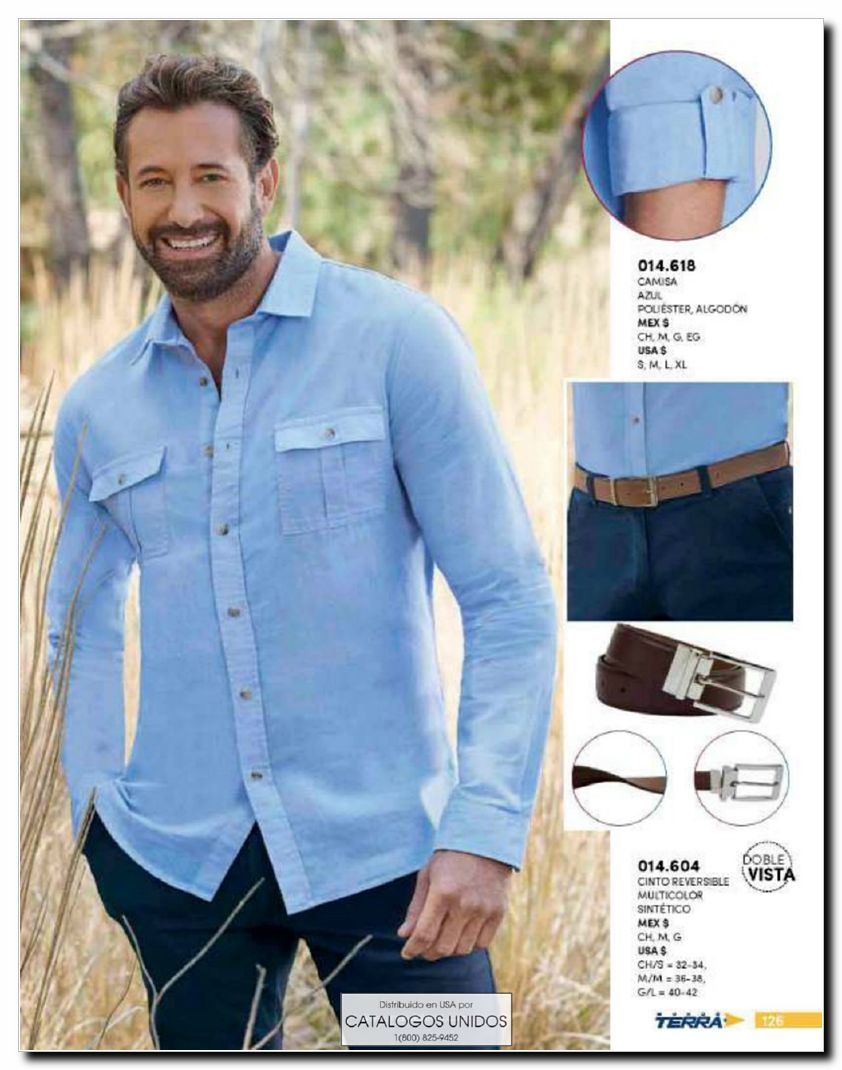 Llamanos al 1(800) 825-9452<br>Catalogos USA<br>(127 of 163)